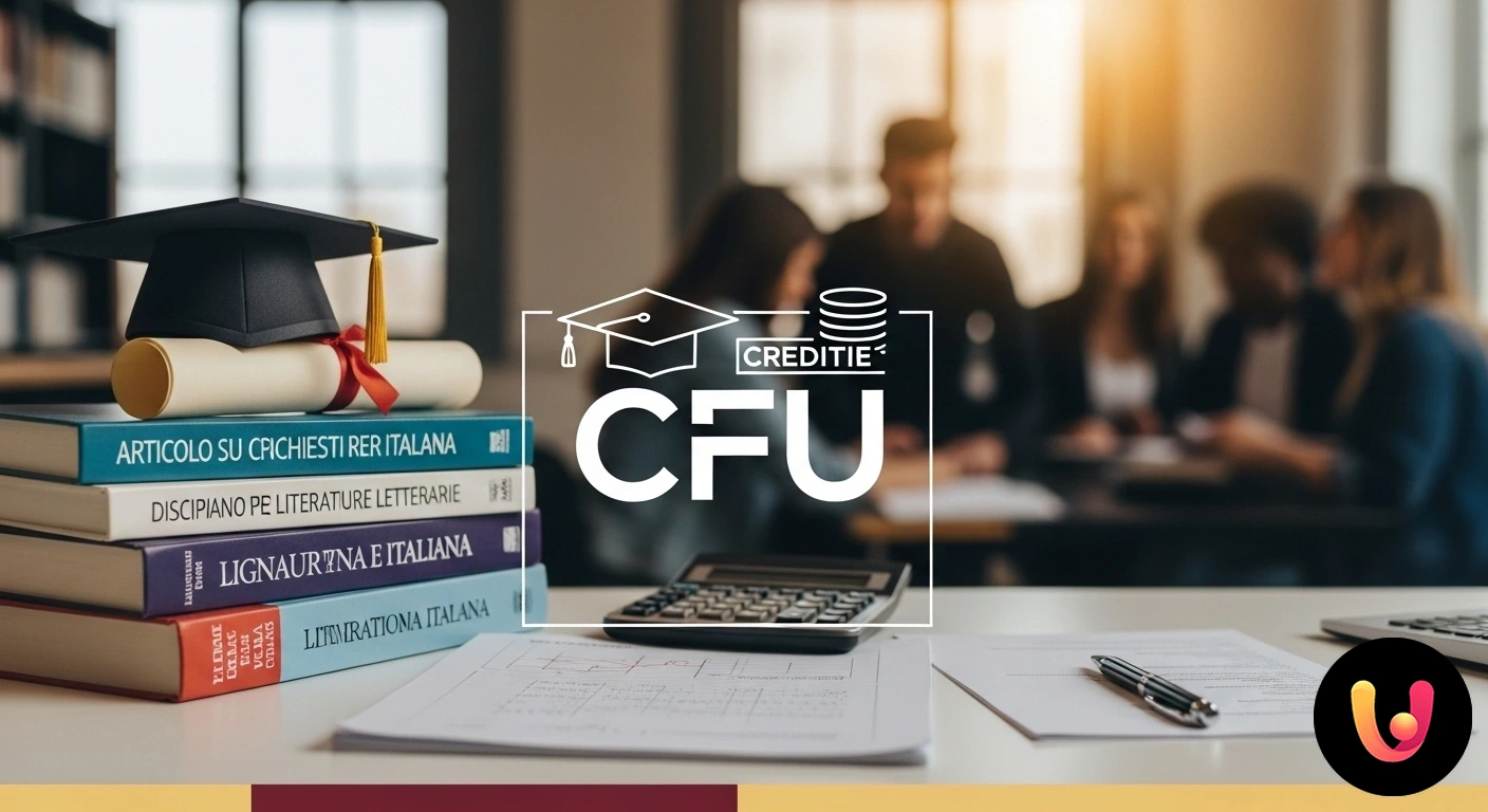 Guida ai CFU per l'insegnamento di italiano e discipline letterarie: come recuperare i crediti. Studente universitario che pianifica il suo percorso di studi consultando libri di testo di materie letterarie.