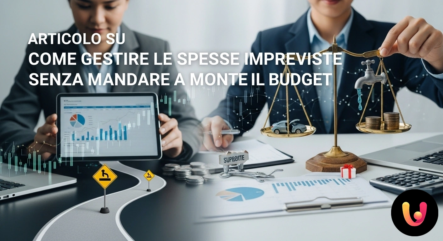 Come gestire le spese impreviste e salvare il budget Salvadanaio a forma di maialino con una crepa vistosa dalla quale fuoriesce una banconota, a simboleggiare una spesa imprevis