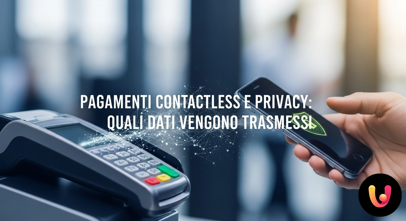Pagamenti Contactless e Sicurezza: Quali Dati Vengono Trasmessi? Mano che avvicina una carta di credito a un terminale pos per completare una transazione contactless sicura.