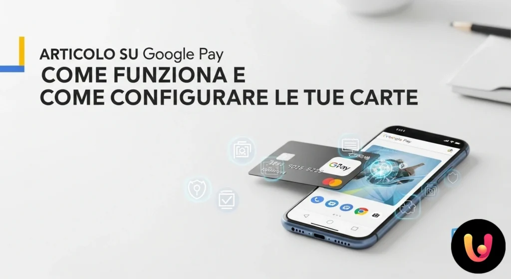 Smartphone showing a credit card in the Google Pay app while making a contactless payment on a POS terminal.