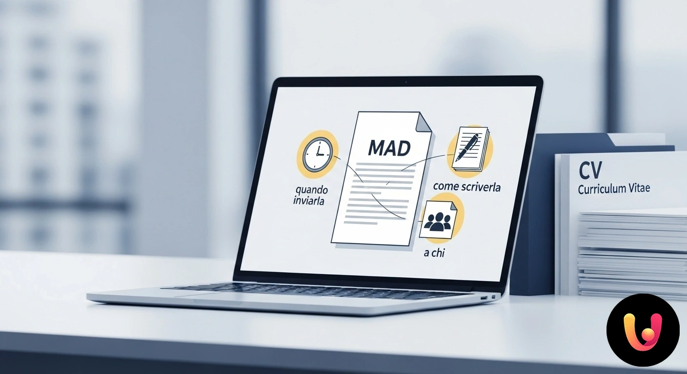 Guida completa alla MAD: come scrivere e inviare la Messa a Disposizione Docente compila un modulo di messa a disposizione al computer per una candidatura spontanea presso un istituto scolastico.