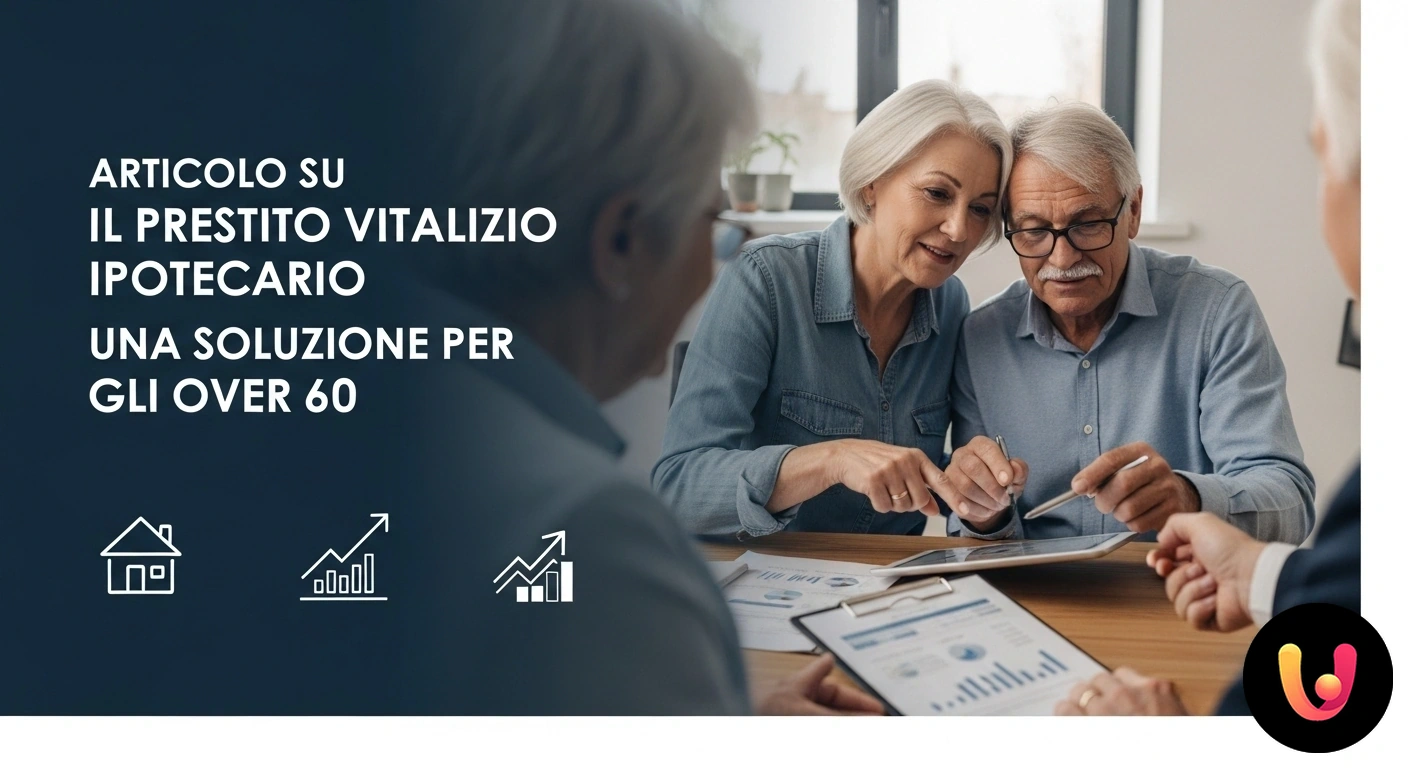 Prestito Vitalizio Ipotecario: la soluzione per la liquidità e la serenità degli over 60. Coppia di persone over 60 che pianifica il proprio futuro finanziario esaminando documenti nella loro abitazione.