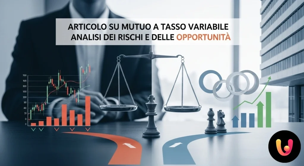 Credit Ipotecar cu Dobândă Variabilă: Risc sau Afacere? Ghid Complet 2025 Grafic cu o linie de trend instabilă care reprezintă fluctuațiile unui credit ipotecar cu dobândă variabilă, simbol al riscurilor și oportunităților.