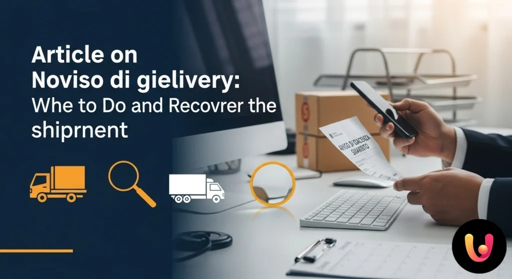 Main avec une loupe analysant l'ic&ocirc;ne d'un colis et un avis de passage accompagn&eacute; d'un point d'interrogation.