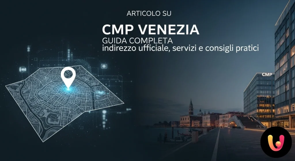 Exterior facade of the Venice postal mechanization center building, a landmark for services.