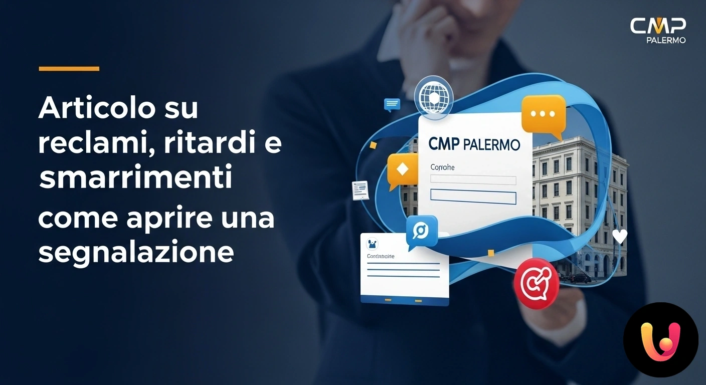 CMP Palermo reclami: guida a ritardi, smarrimenti e segnalazioni