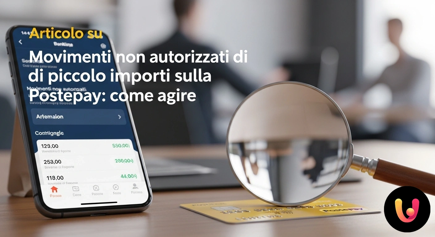 Postepay: addebiti sospetti? Ecco la guida per agire subito