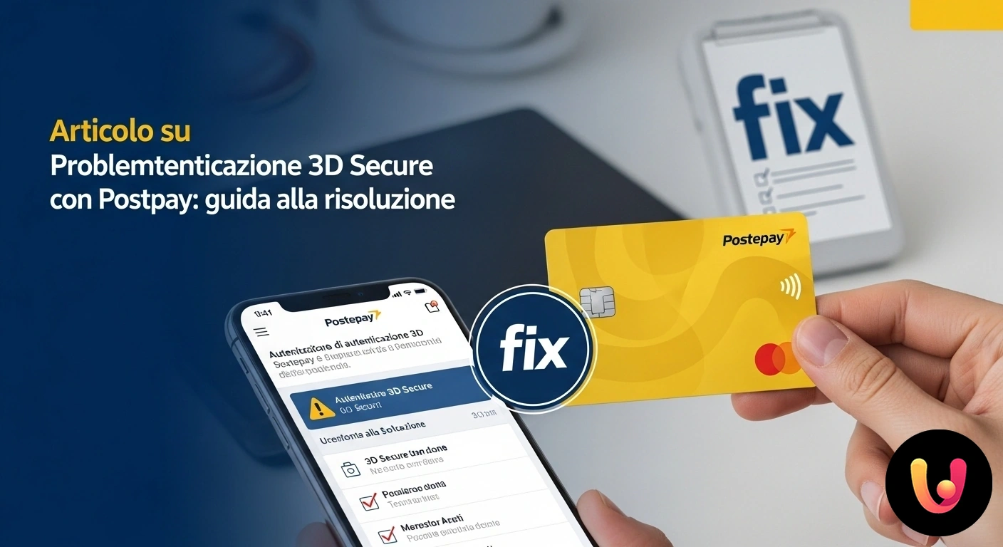Postepay 3D Secure bloccato? Guida completa alla risoluzione