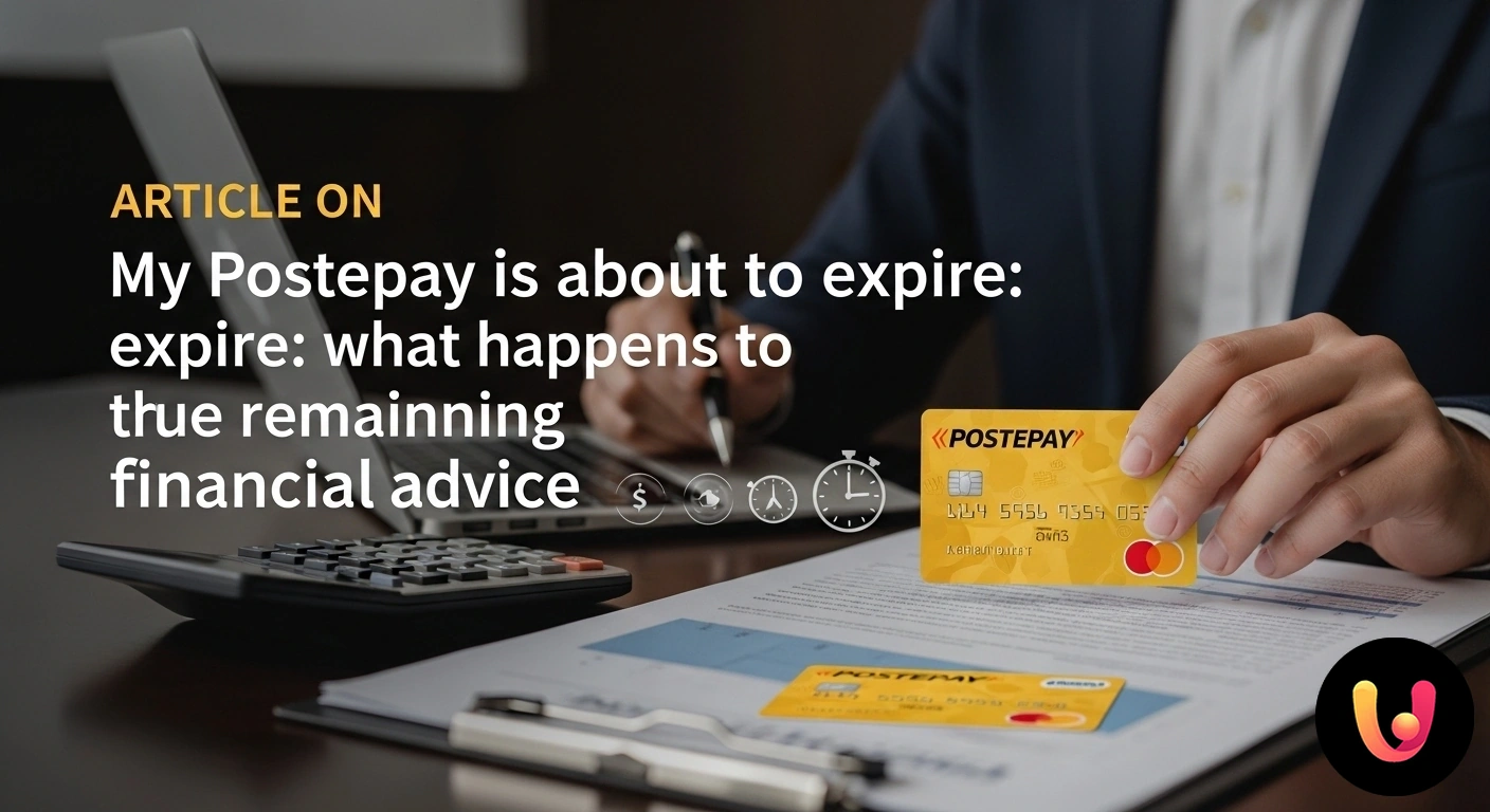 Postepay in scadenza? Salva il tuo credito residuo: la guida completa. Primo piano di una carta postepay con la data di scadenza in evidenza, a simboleggiare la necessità di rinnovo e gestione del