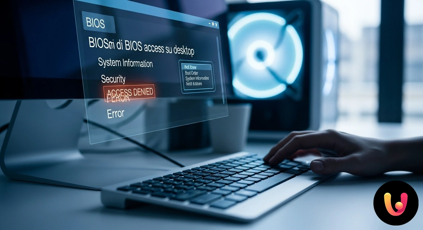 Guida per risolvere i problemi di accesso al BIOS del tuo PC desktop. Schermata del bios uefi di un computer desktop che mostra le opzioni di configurazione del sistema.