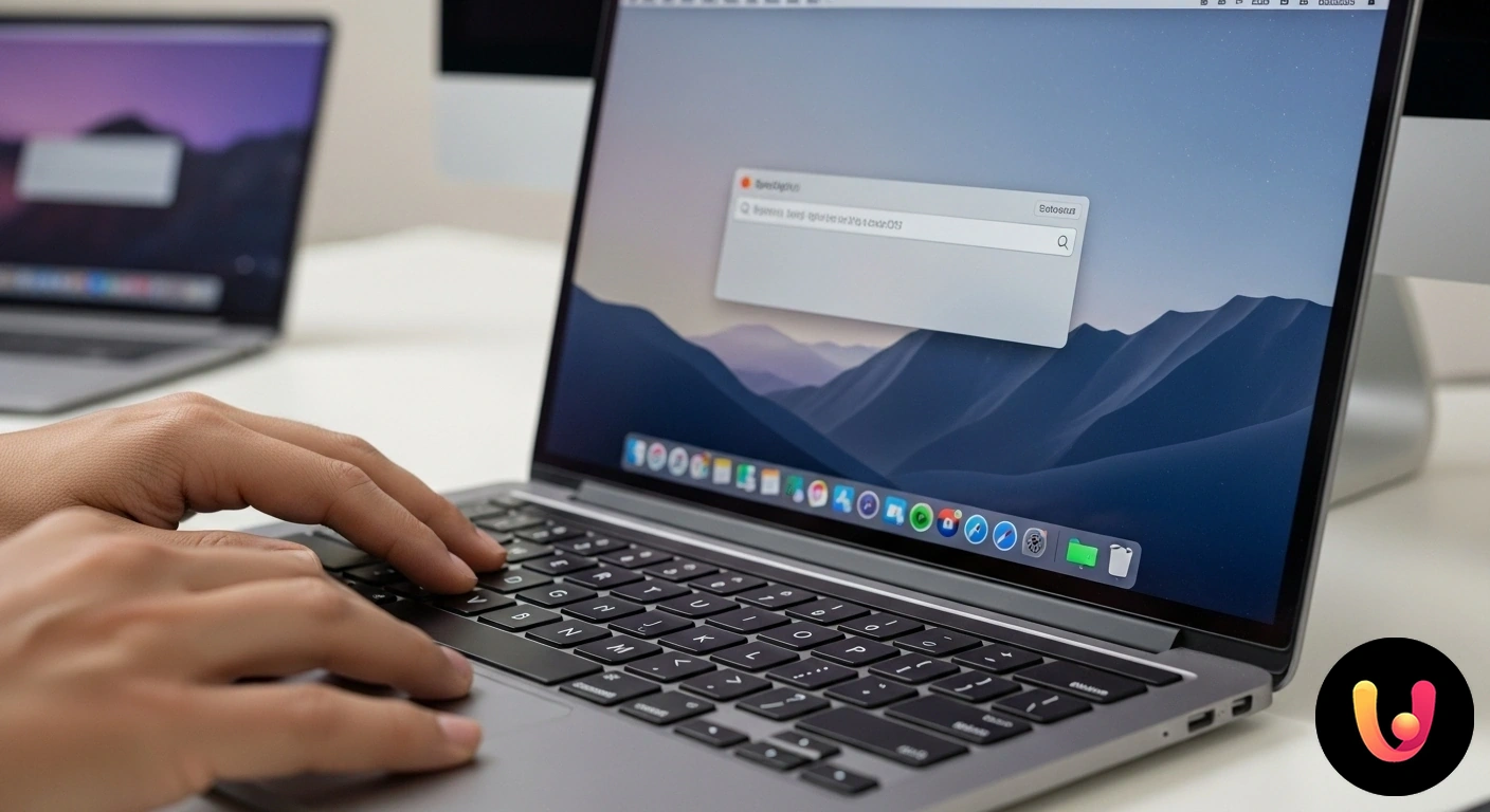 Tasti rapidi Spotlight: la scorciatoia per ricerche precise su Mac La barra di ricerca spotlight su macos, attivata per una ricerca istantanea di file, app e informazioni nel sistema operativo