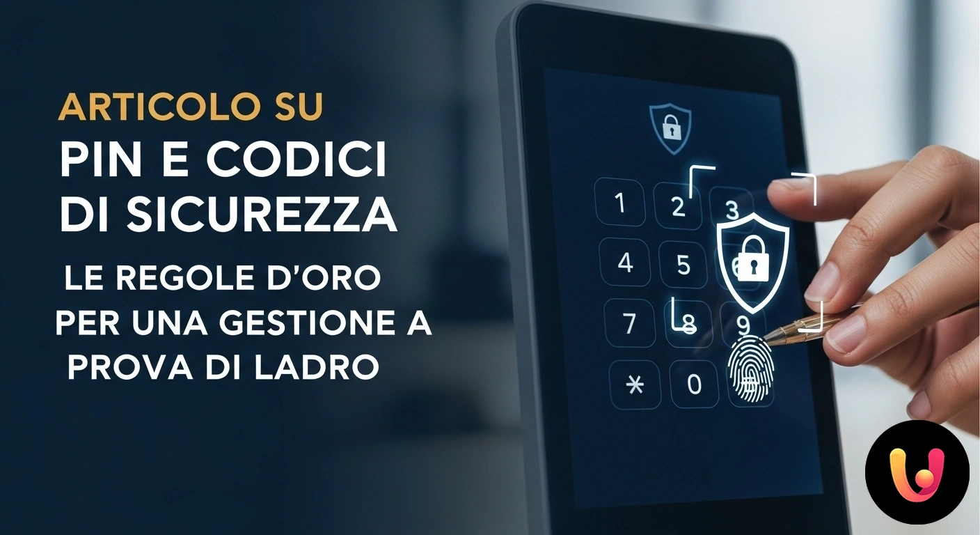 PIN e Codici Sicurezza: Le Regole d’Oro a Prova di Ladro