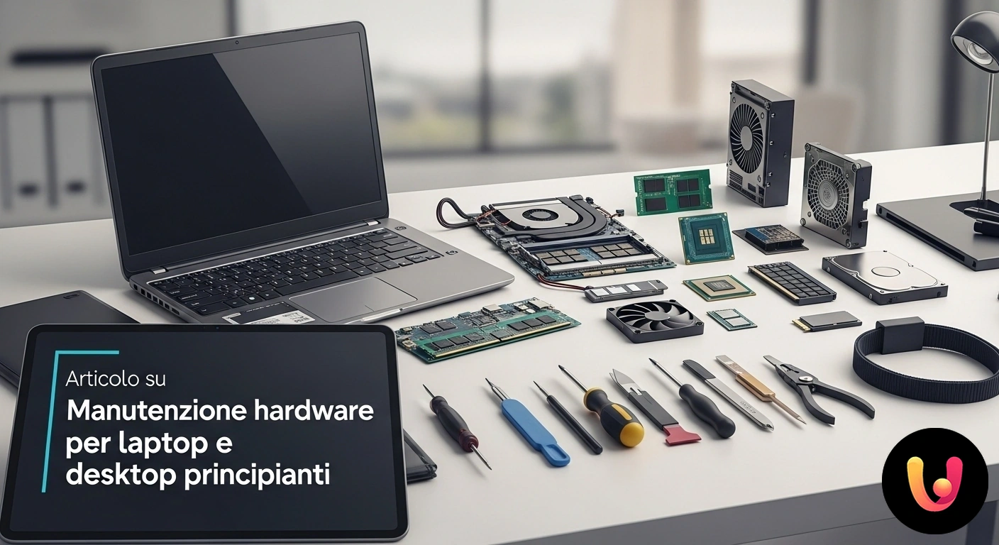 Manutenzione PC Fai da Te: Guida per pulire e ottimizzare il tuo computer. Persona che apre il pannello laterale di un computer desktop con un cacciavite per la pulizia dei componenti interni.