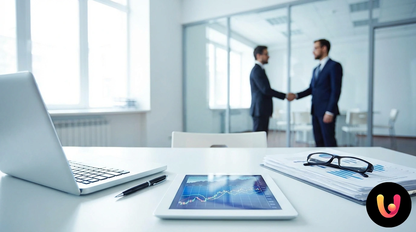 Mano firmando formularios en papel para una solicitud de financiación con un bolígrafo sobre un escritorio