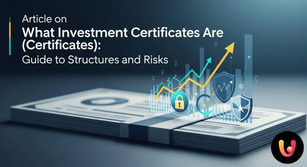 Certificate de Investiții: Ghid despre Riscuri și Oportunități Diagramma che illustra la struttura di un certificato di investimento, evidenziando capitale, rendimento e barriera di rischi