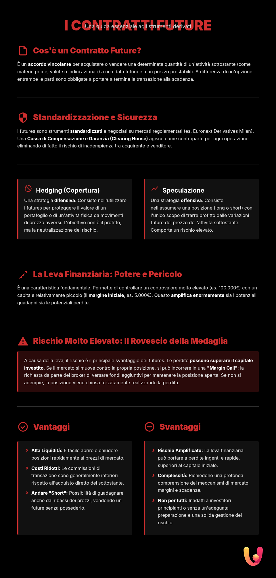 Investir em futuros: guia de mat&eacute;rias-primas e &iacute;ndices - Infogr&aacute;fico resumo