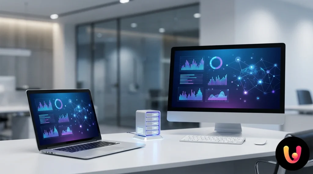 Terminale a riga di comando che mostra l'esecuzione di un modello ai locale tramite software ollama