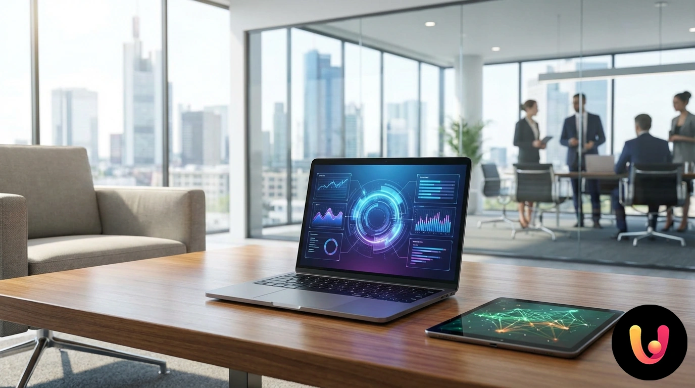 Gráfico digital com nós interligados que simbolizam a variedade dos novos modelos de inteligência artificial