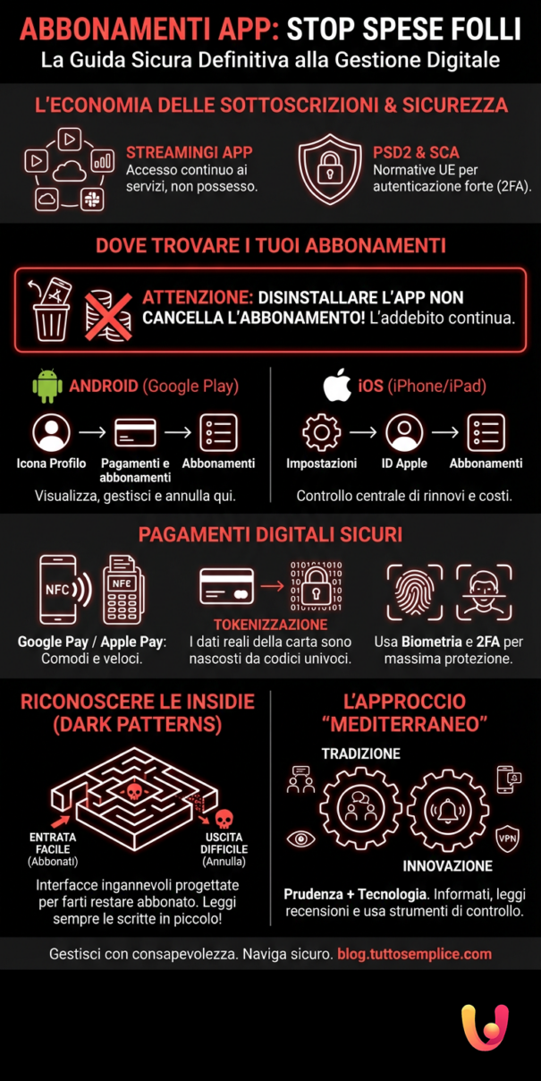 Gestire Abbonamenti e Acquisti In-App in Sicurezza: La Guida Definitiva