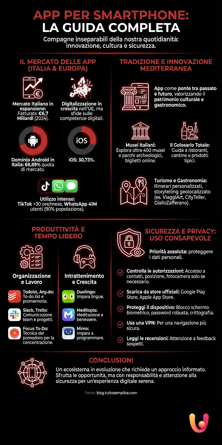 Apps para smartphone: o guia completo de que estava &agrave; espera - Infografia resumida