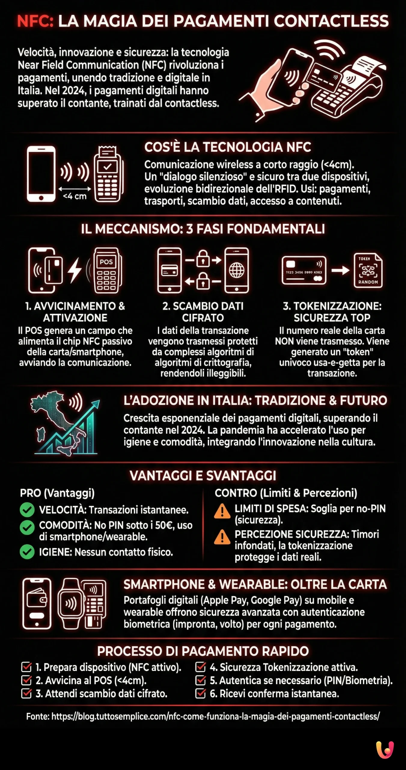 Infografía: NFC: cómo funciona la magia de los pagos contactless NFC: cómo funciona la magia de los pagos contactless - Infografía resumen