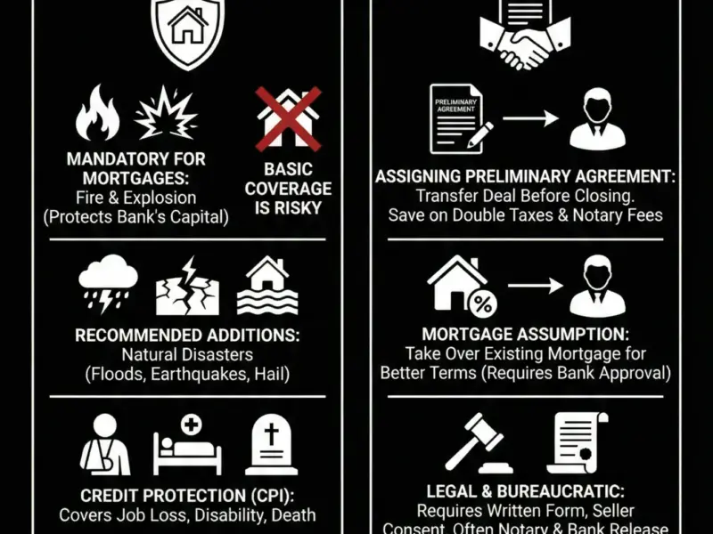 Infografica: Protecting Your Property and Assigning the Contract: A Guide