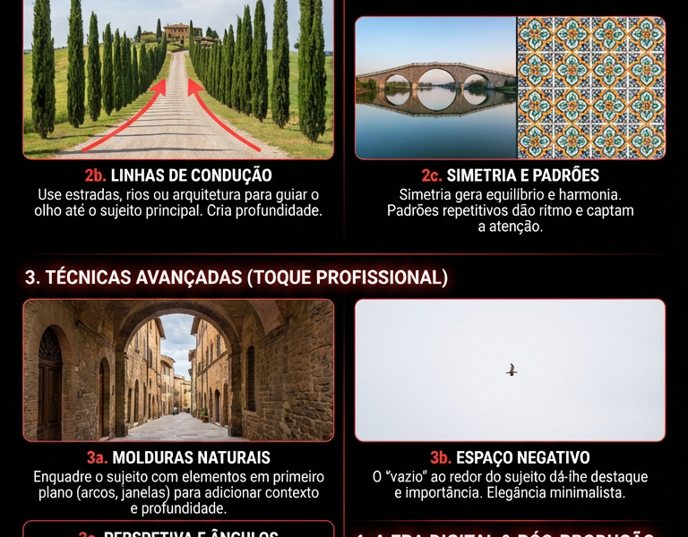 Infografica: T&eacute;cnicas de fotografia com smartphone: obtenha fotos perfeitas