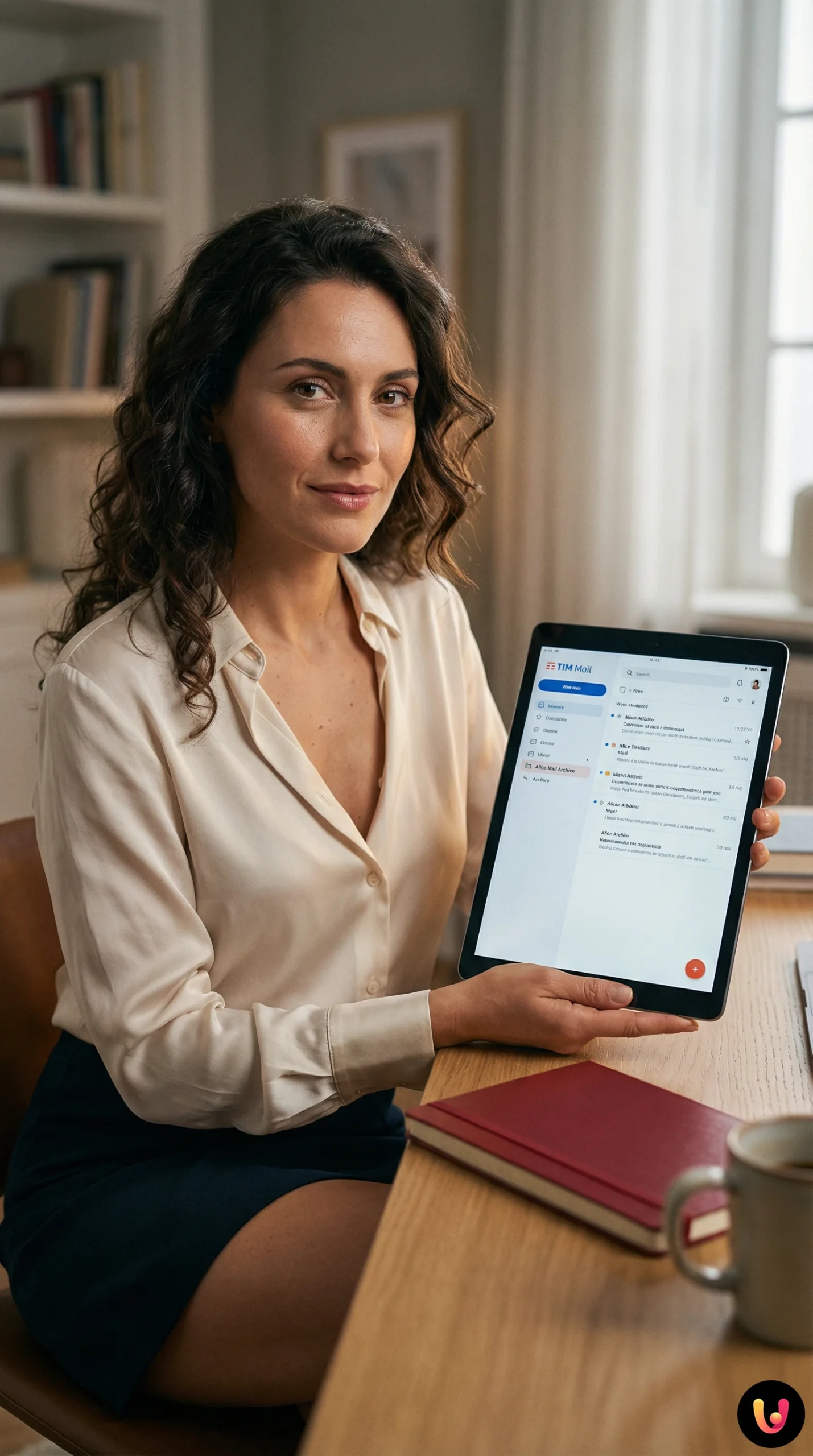 Schermata di login della casella di posta elettronica TIM Mail ex Alice