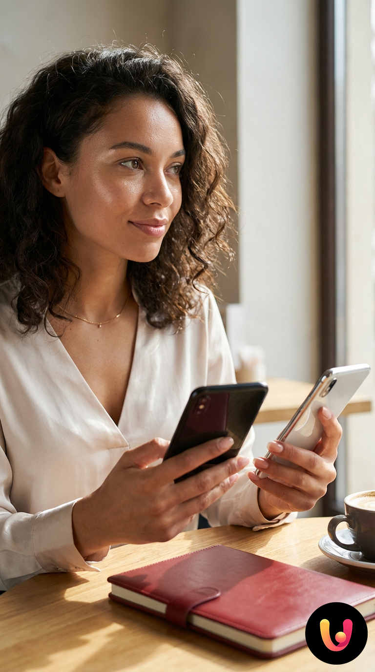 Smartphone cu sistem de operare Android comparat cu un iPhone Apple