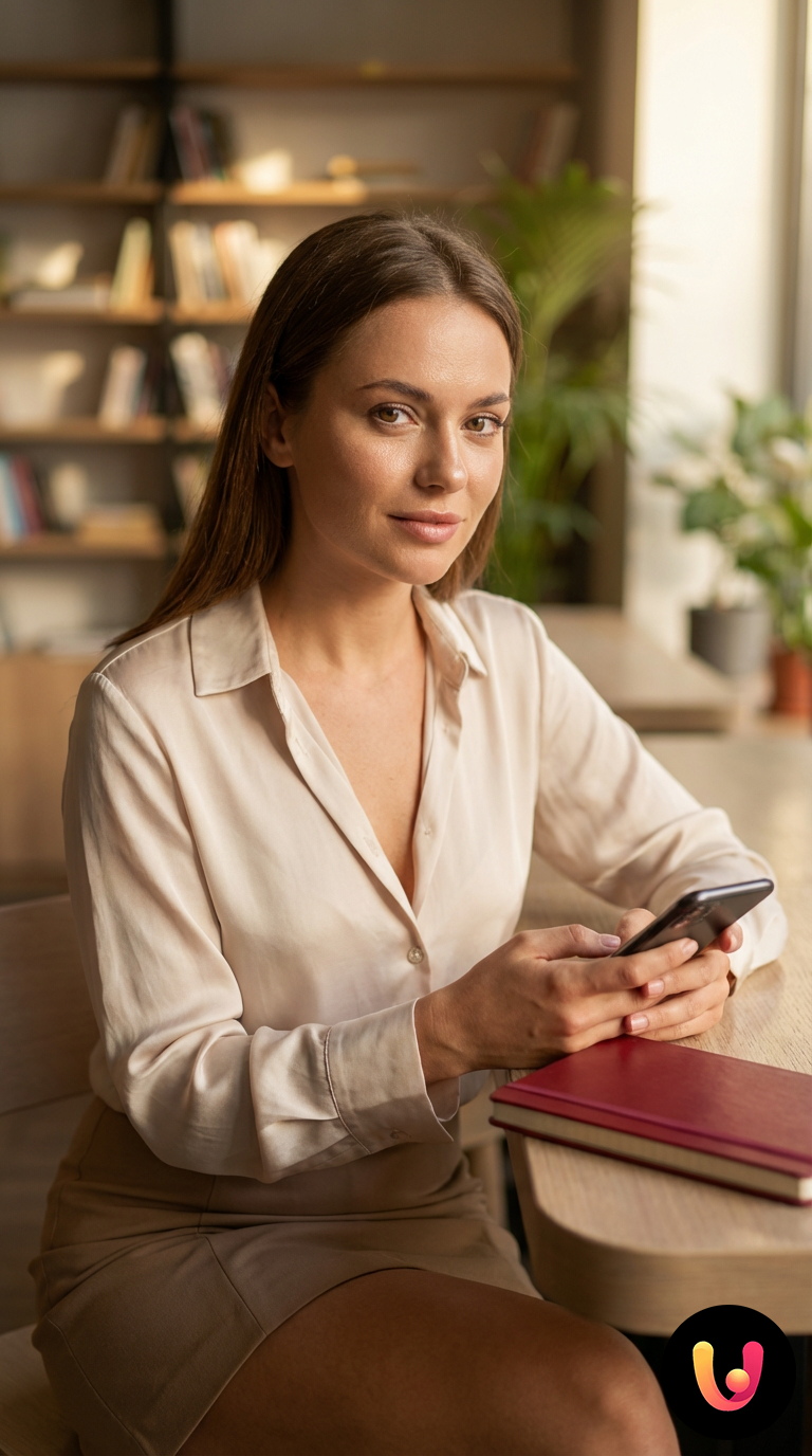 Smartphone moderno com &iacute;cones das melhores aplica&ccedil;&otilde;es de 2025 no ecr&atilde;