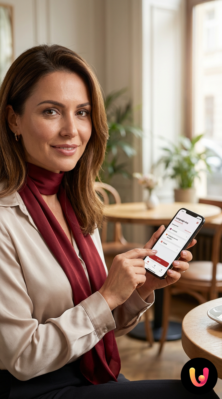 Best Language Apps: learning with a smartphone Smartphone used to learn languages via mobile app