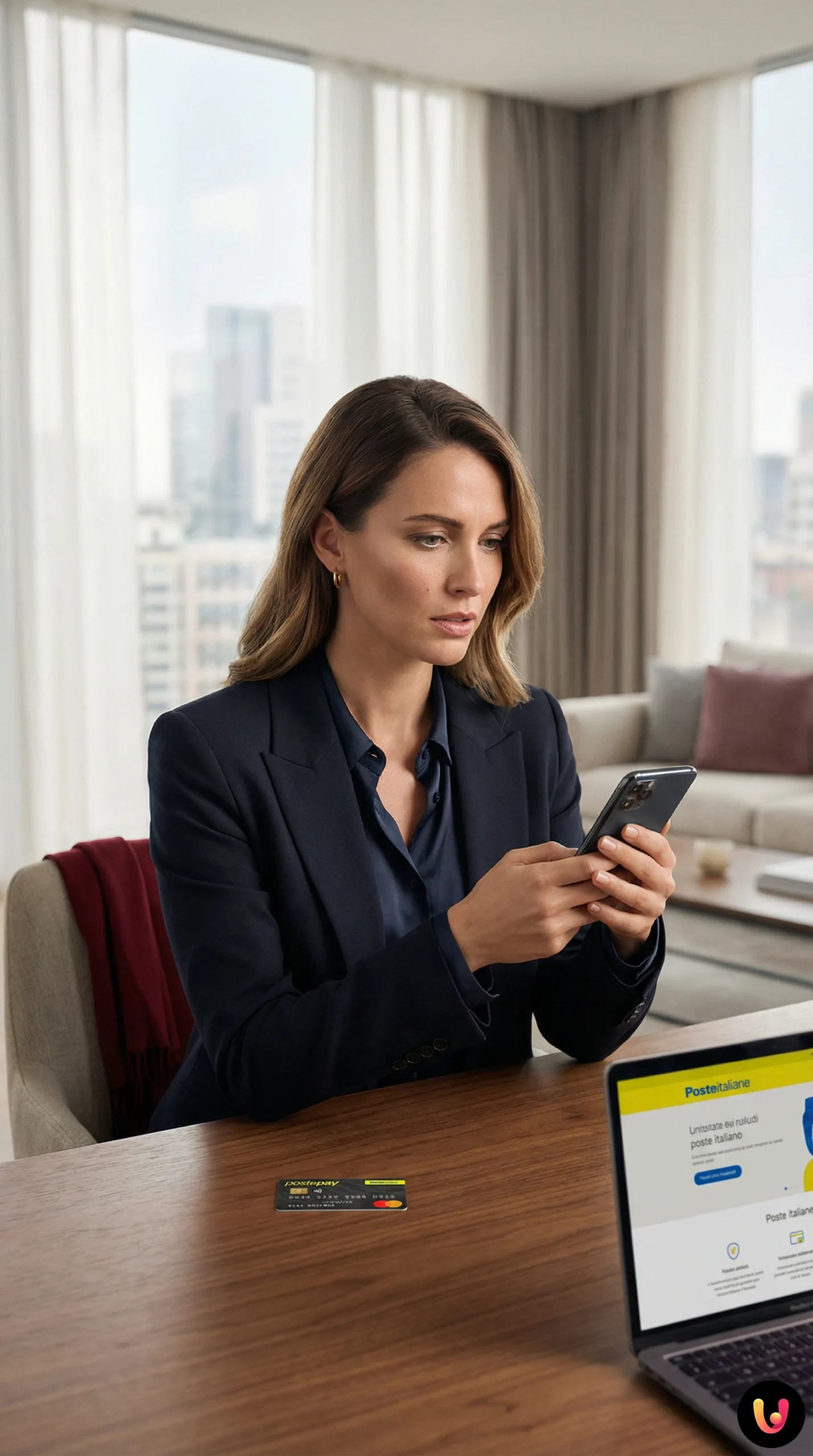 Infografica sui passaggi per bloccare la carta Postepay da app e web