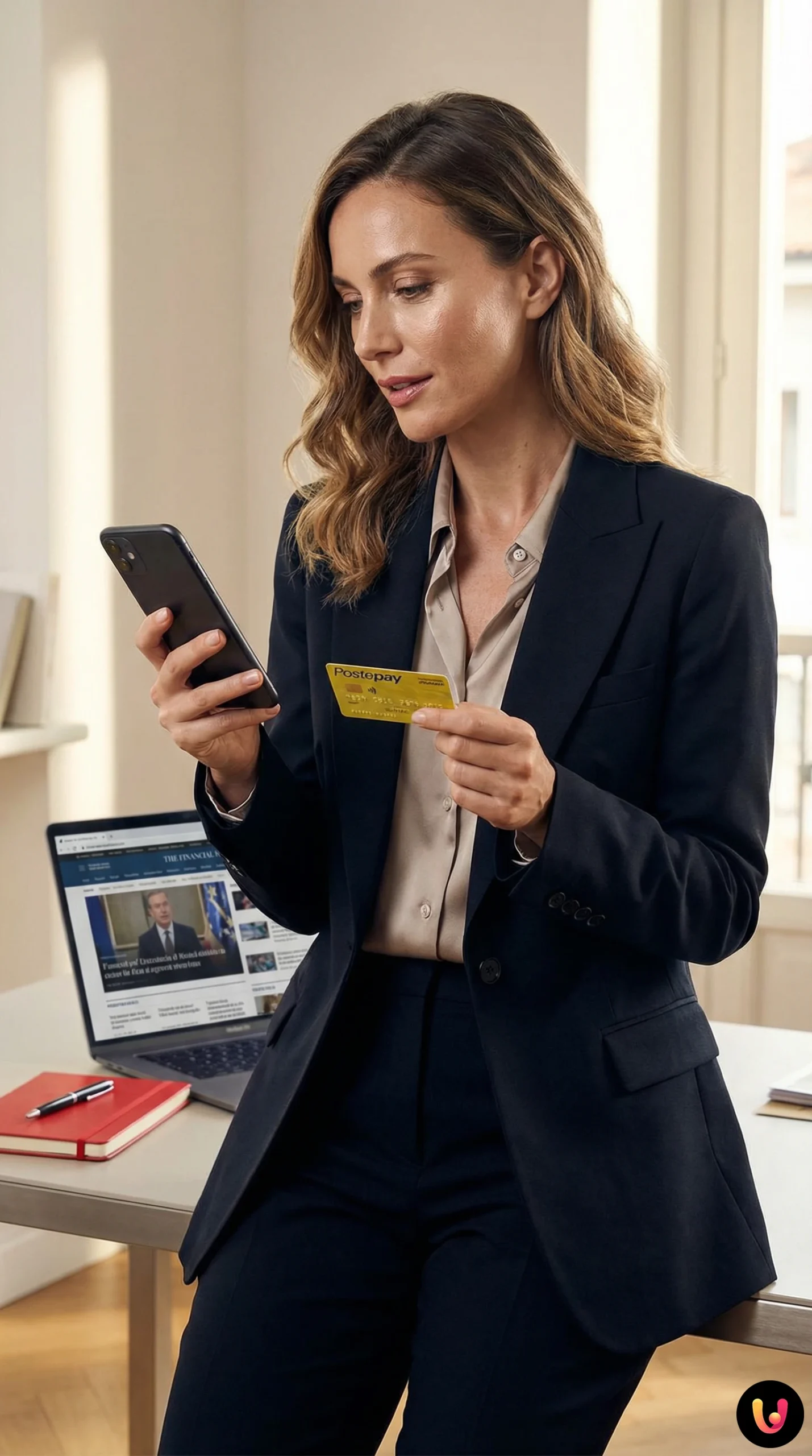 Carta Postepay e smartphone per verifica bonus statale