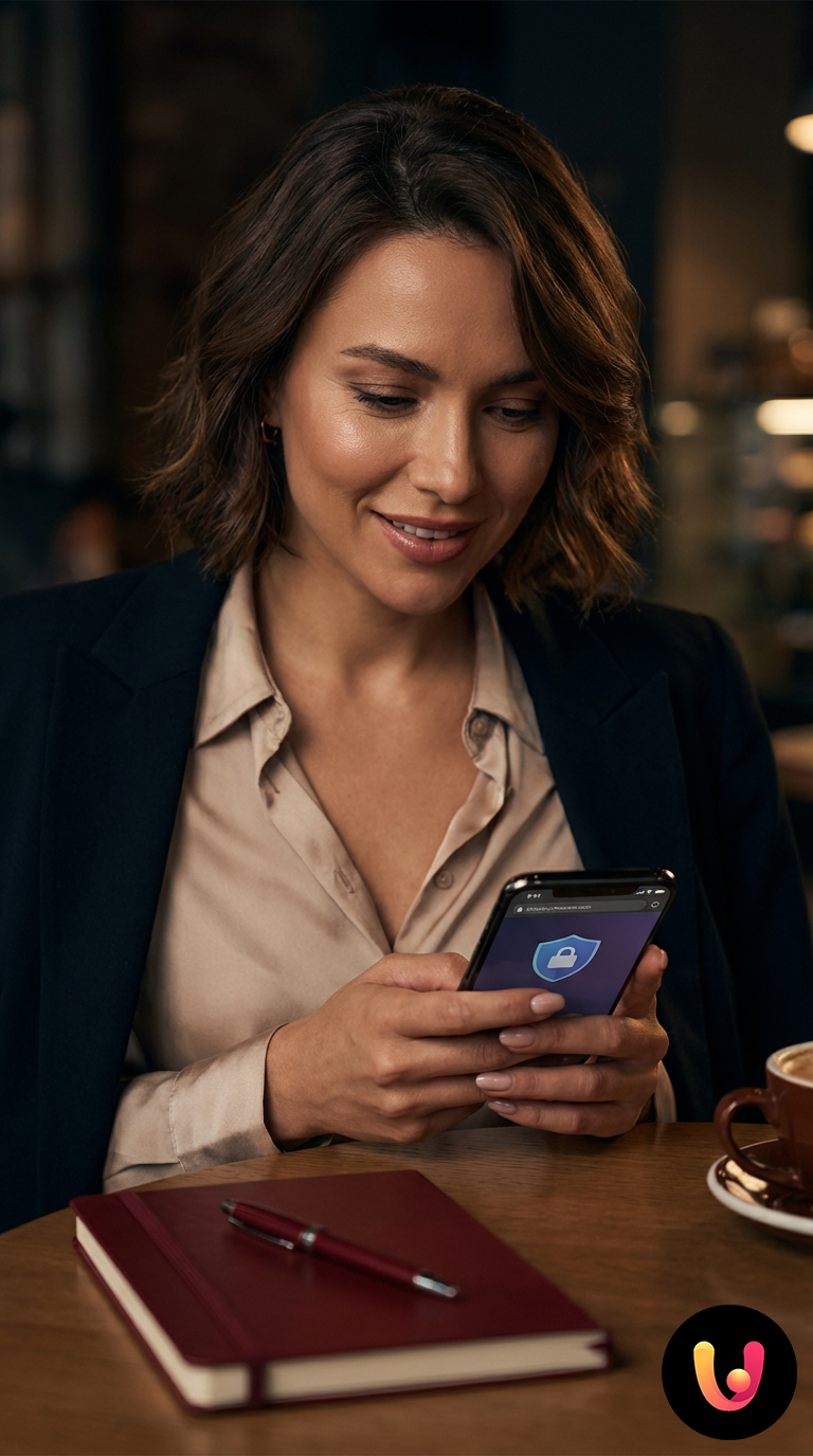 Privacidade Browser Smartphone: Guia para a Segurança Online Smartphone com cadeado digital para a proteção da privacidade online