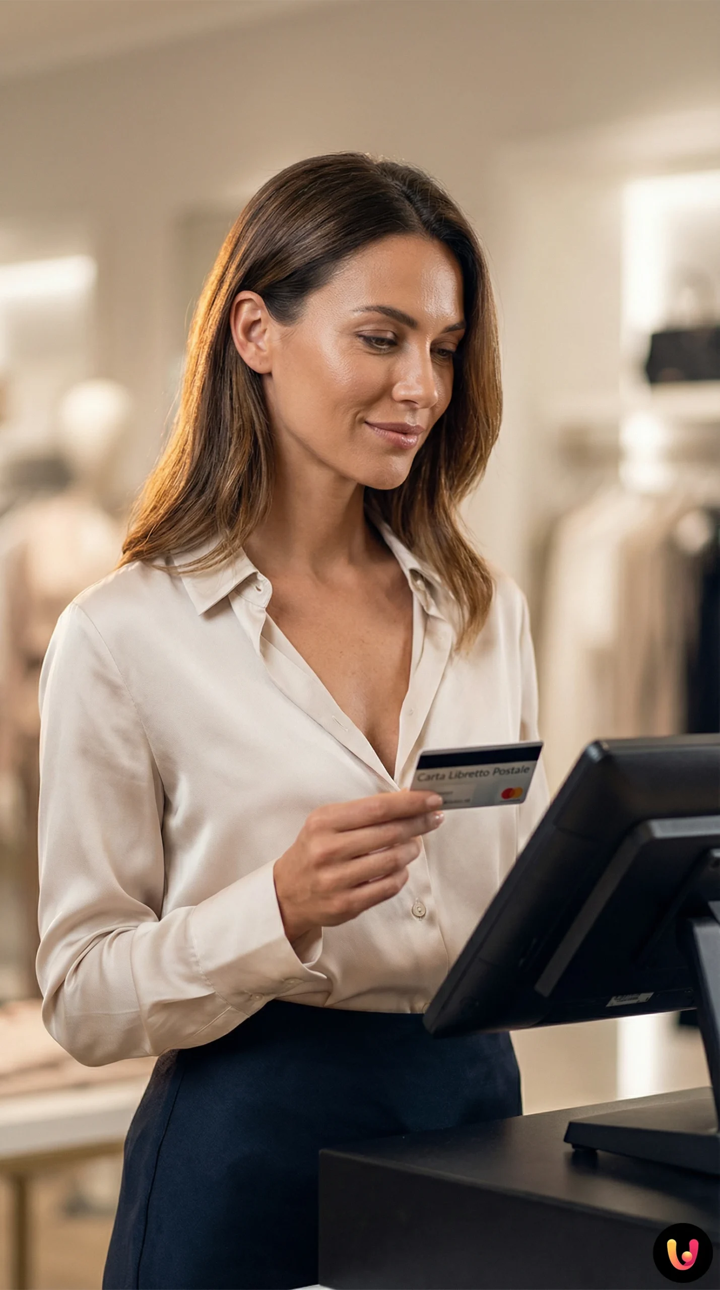 Cardul Libretto Postale și logo-ul Poste Italiane pentru gestionarea economiilor