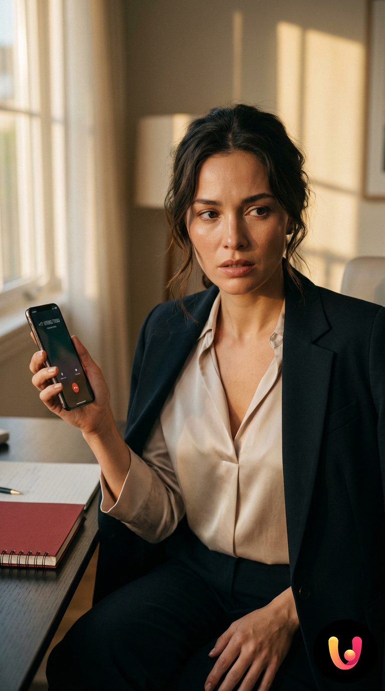 Smartphone che riceve una chiamata da un numero sconosciuto con prefisso estero