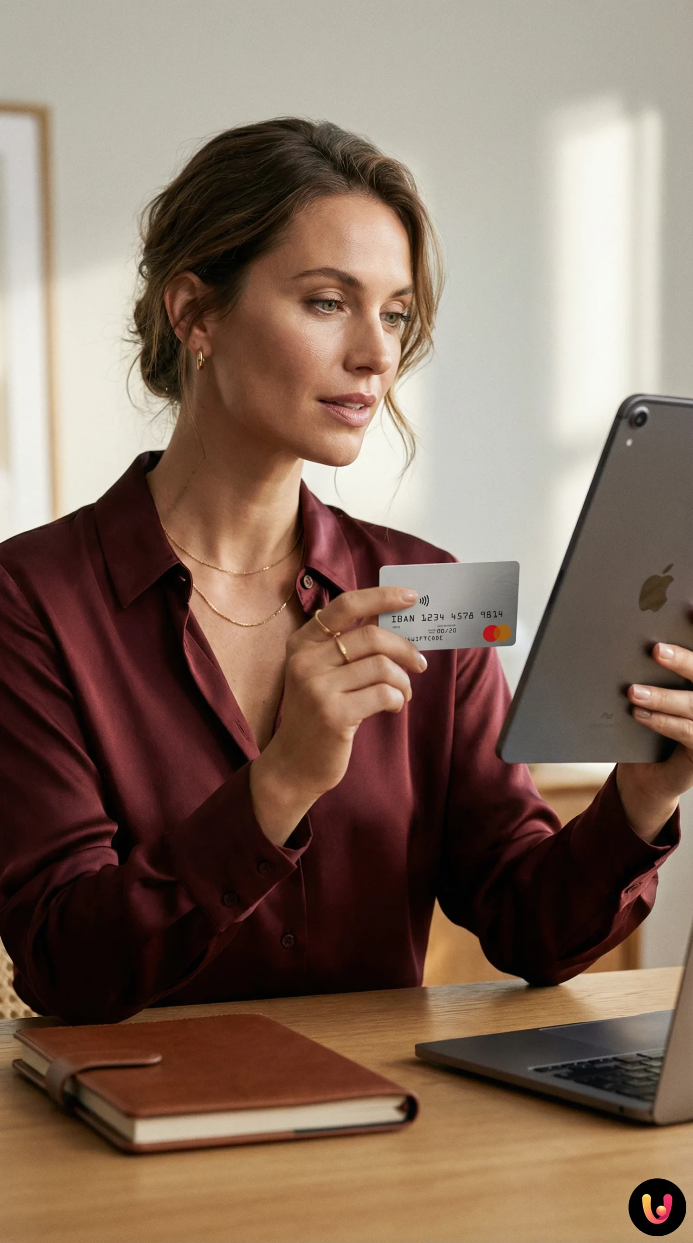 Infografic despre poziția codului BIC SWIFT pe cardurile preplătite cu IBAN