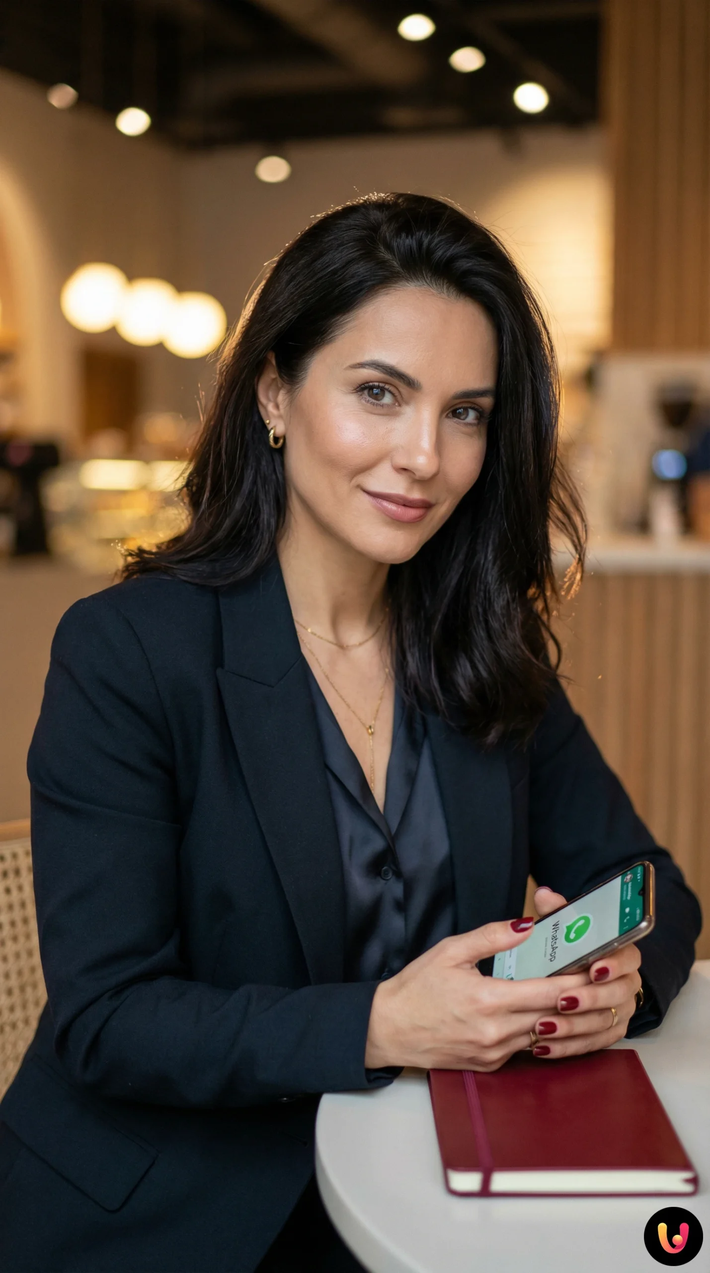 Smartphone a mostrar o ecr&atilde; de atualiza&ccedil;&atilde;o do WhatsApp