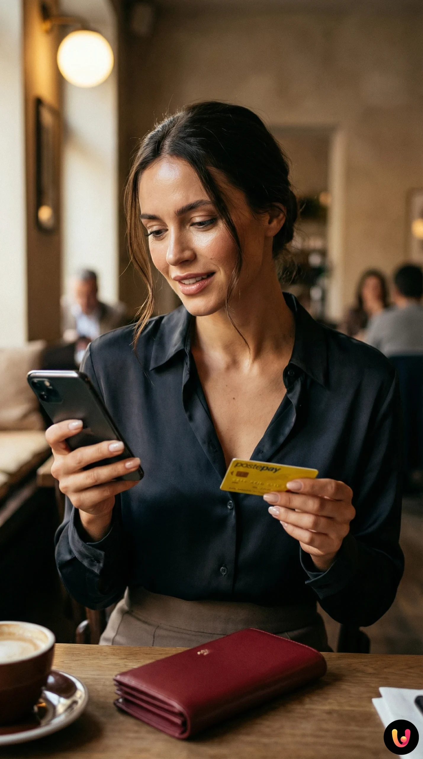 Utente visualizza un messaggio di errore generico sull'app Postepay dallo smartphone