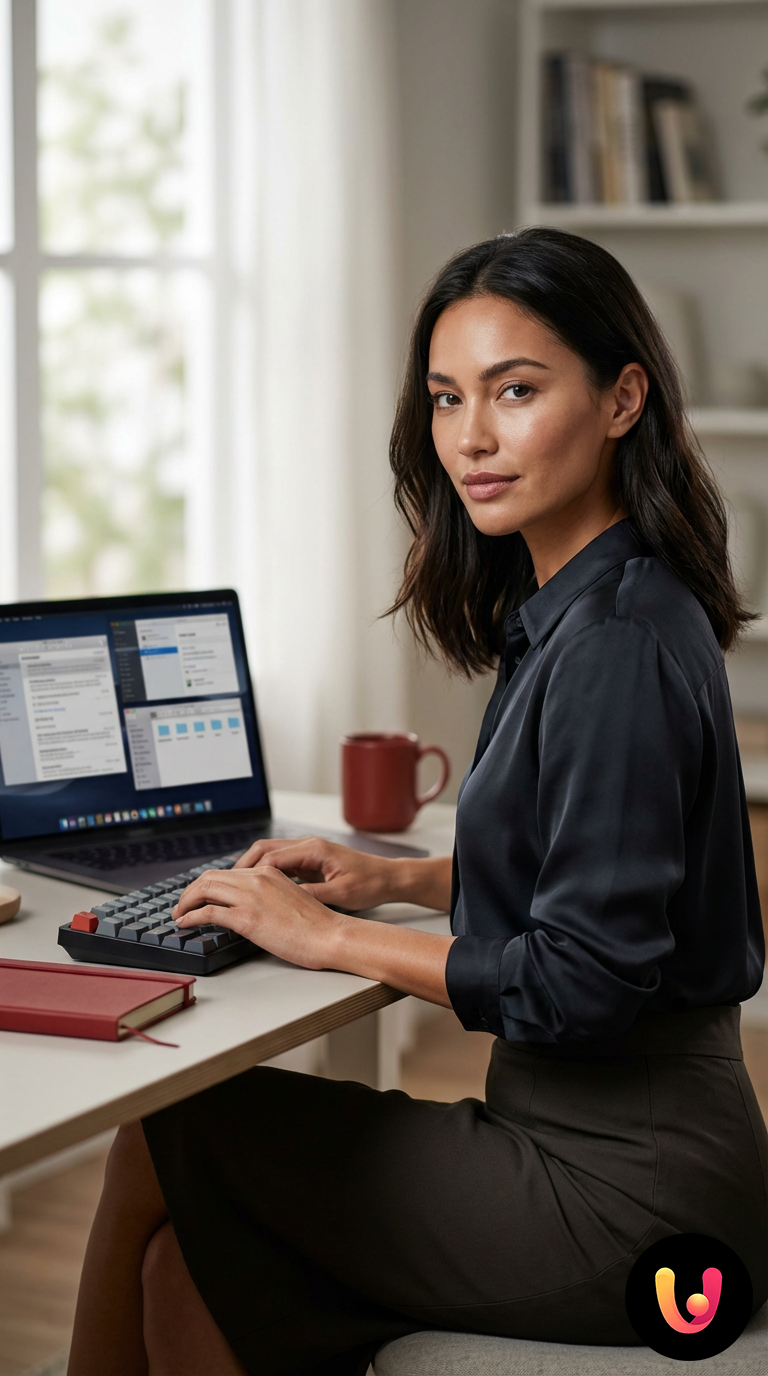 Utente usa scorciatoie da tastiera per gestire le finestre di Windows