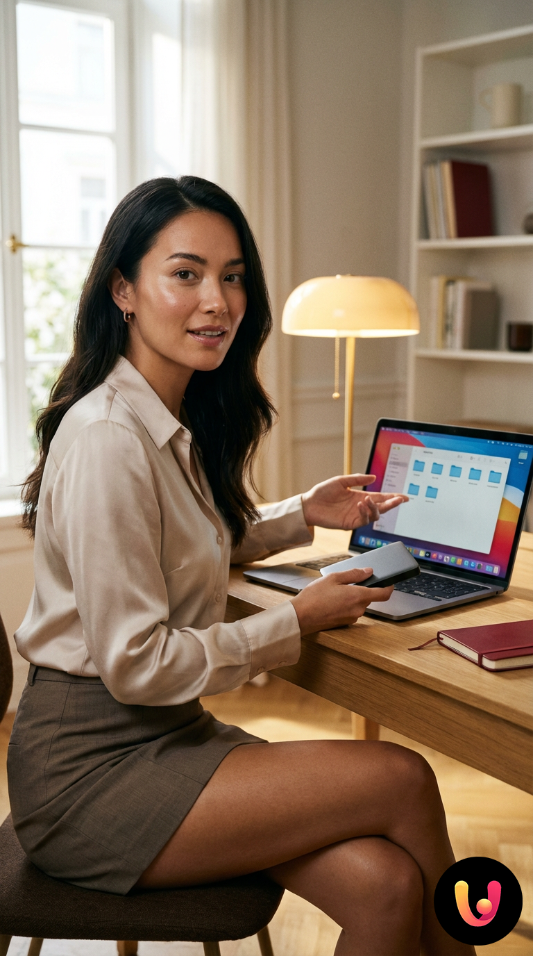 Hard disk esterno collegato a un computer portatile per il backup dei dati