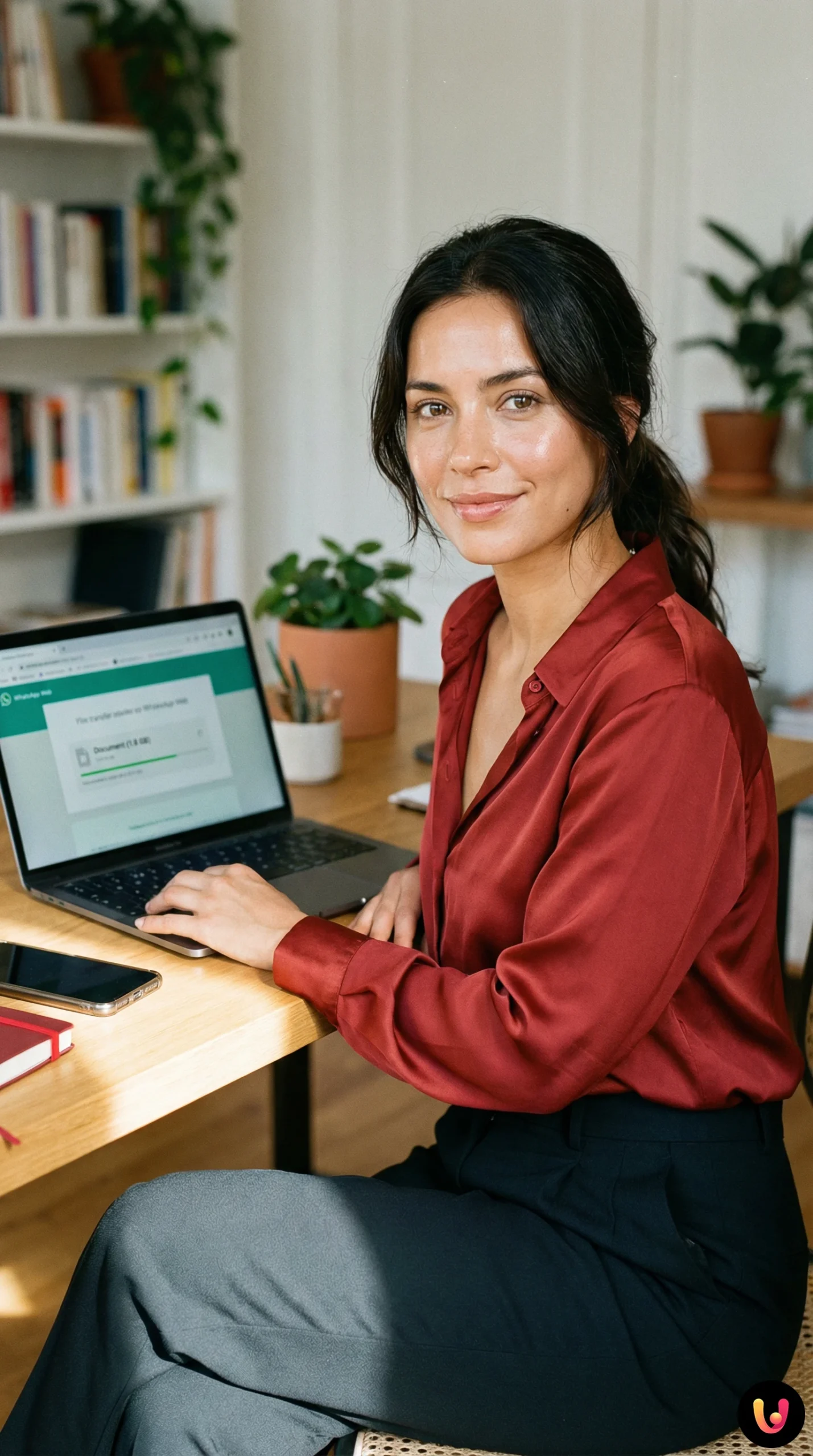 WhatsApp Web: Como Enviar Ficheiros de 2GB Utilizador envia ficheiros de grandes dimensões através do WhatsApp Web no PC
