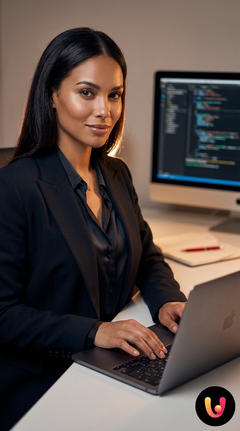 Mani che digitano velocemente su una tastiera MacBook per usare le scorciatoie.