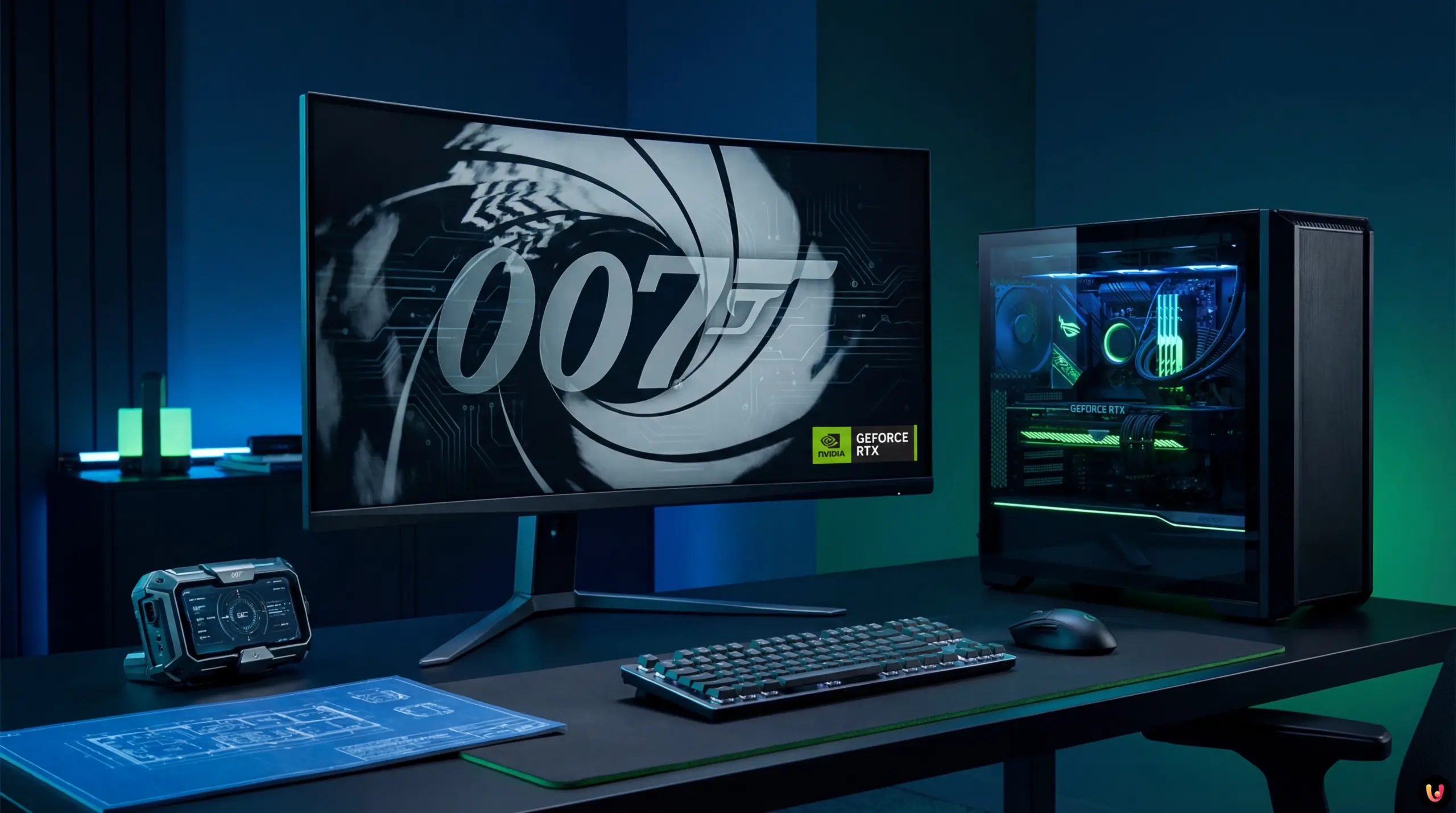 Poster ufficiale del videogioco 007 First Light di IO Interactive