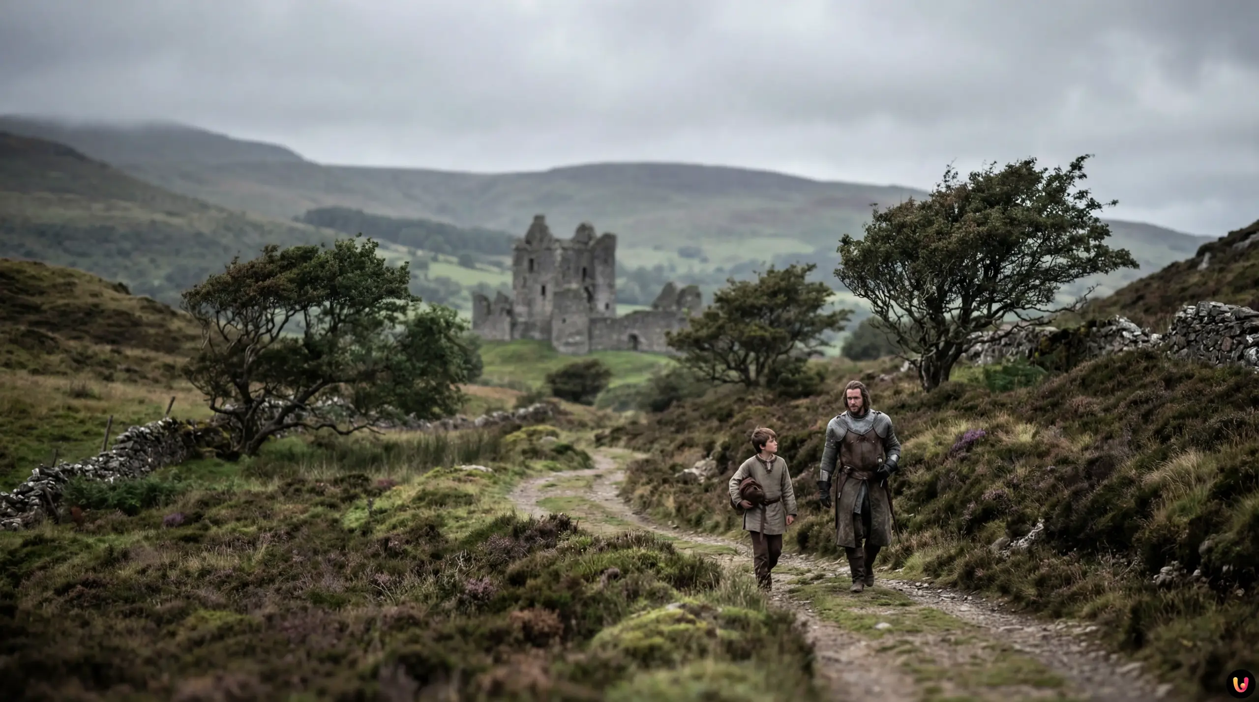 A Knight of the Seven Kingdoms Dunk and Egg HBO Ser Duncan the Tall and squire Egg in A Knight of the Seven Kingdoms HBO series