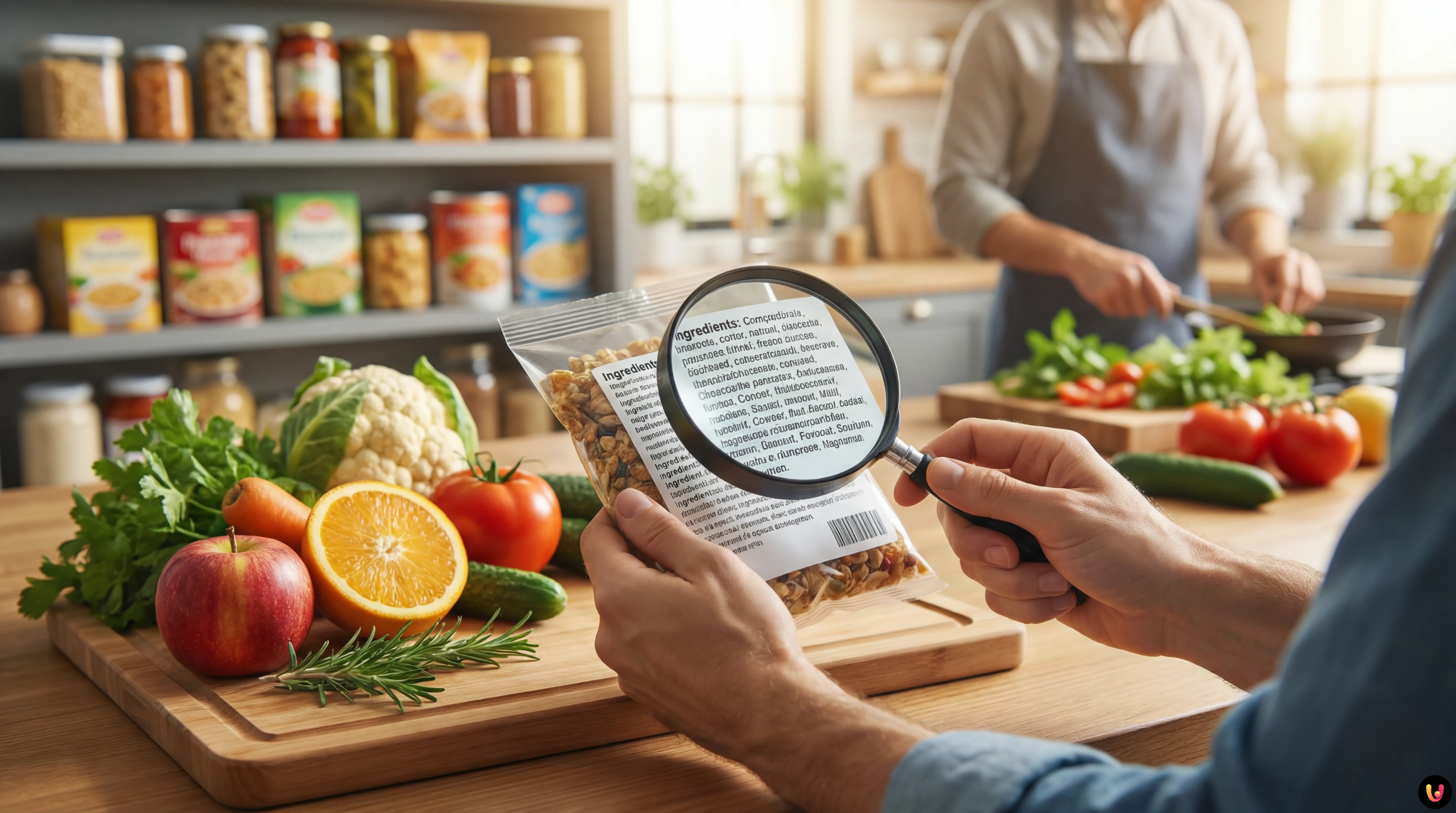 Analyse des &eacute;tiquettes alimentaires pour d&eacute;tecter les conservateurs dangereux