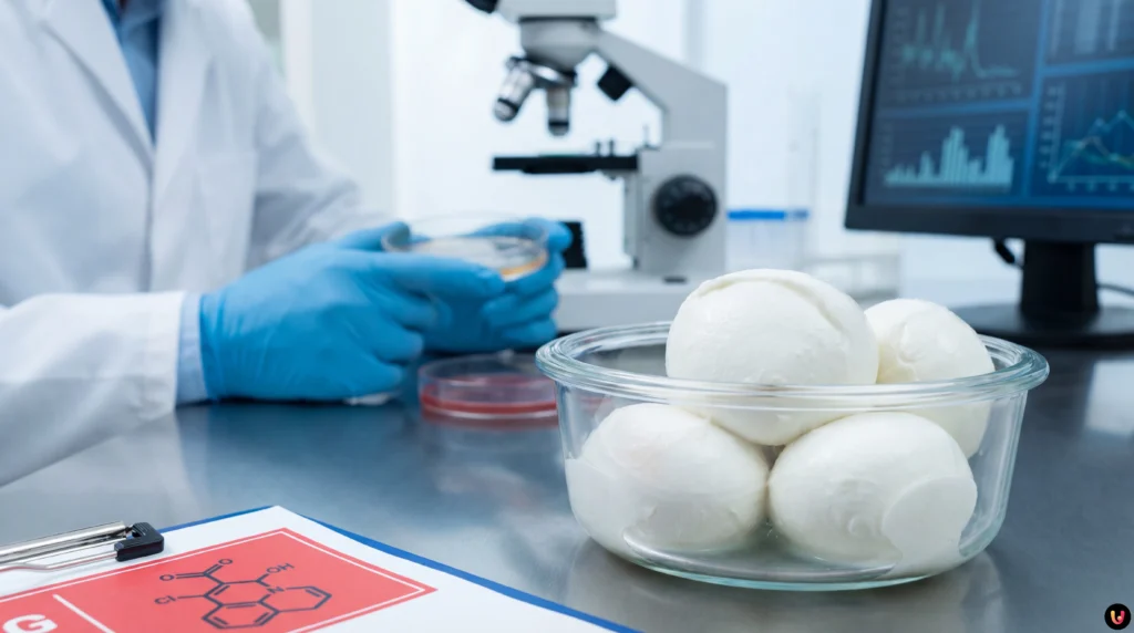 Mozzarella di Bufala Campana DOP fresca, prodotto soggetto a richiamo alimentare