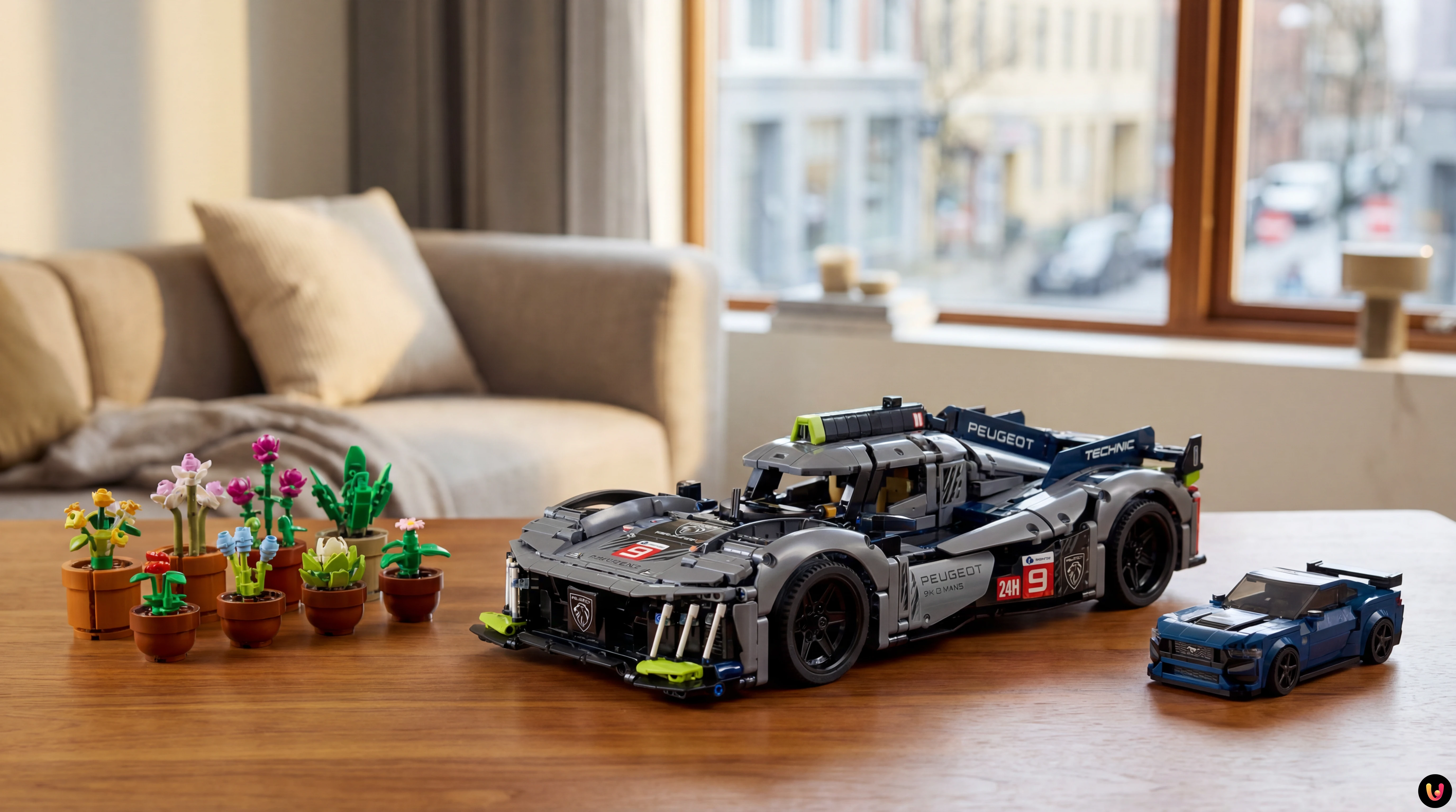 Mod&egrave;le r&eacute;duit LEGO Technic Peugeot 9x8 24H Le Mans en promotion chez Auchan