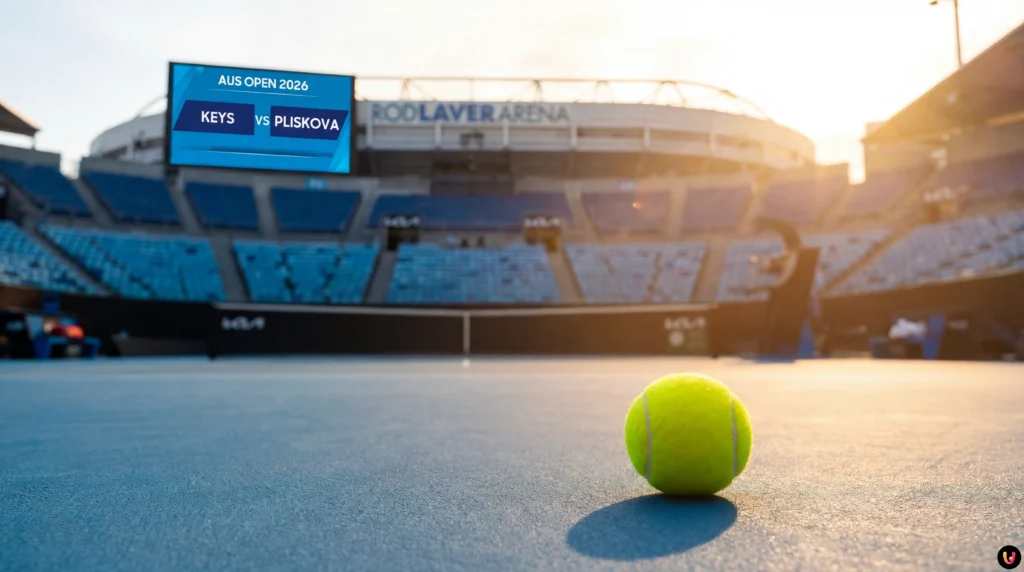 Australian Open 2026: Keys Dominates Pliskova as Heat Rises in Melbourne Madison Keys hitting a powerful forehand against Pliskova at the Australian Open 2026