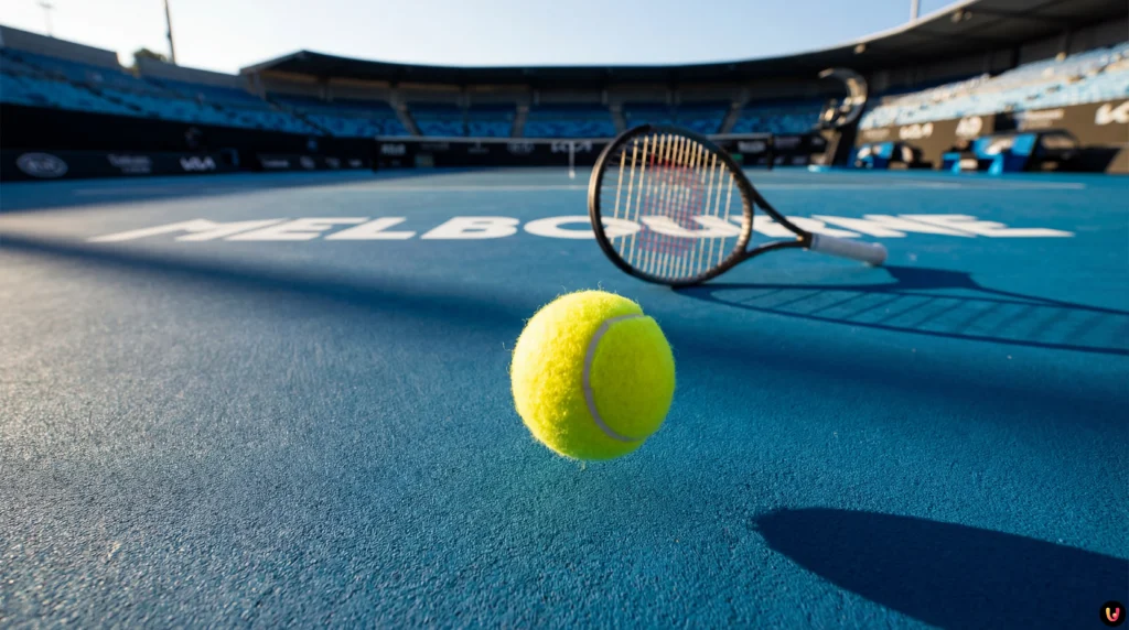 Australian Open 2026: Taylor Fritz Powers Past Vit Kopriva in Straight Sets Thriller Taylor Fritz in action during his victory over Vit Kopriva at Melbourne Park